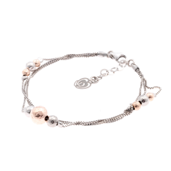 Bracciale Argento 925 e Oro...
